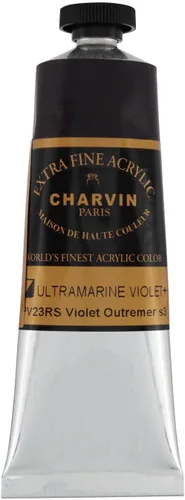 Vista 121 de Charvin Pintura acrílica profesional extrafina – verde absenta, tubo de 2.1 fl oz, pigmentos de triple fresado, resistente a la luz, pinturas