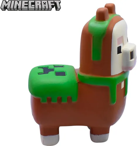 Vista 7 de Minecraft Mega SquishMe Series 2 – Llama – Juguete Squishy perfumado de crecimiento lento de 6 pulgadas