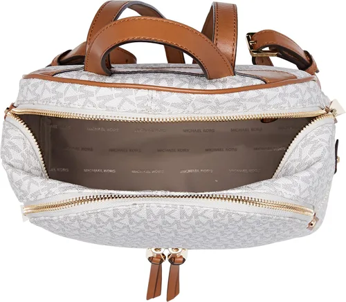 Vista 4 de Michael Kors Rhea - Mochila pequeña de cuero