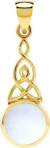 Vista 11 de Silvershake - Colgante de plata fina 925 con nudo celta de triquetra y collar de 18 pulgadas