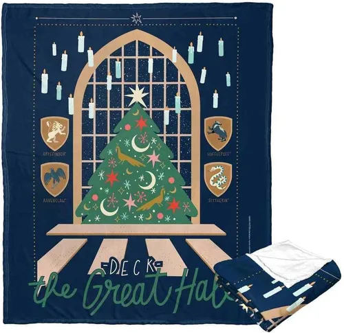 Vista 11 de Northwest Harry Potter - Manta de seda táctil, 50 x 60 pulgadas, All I Want for Christmas