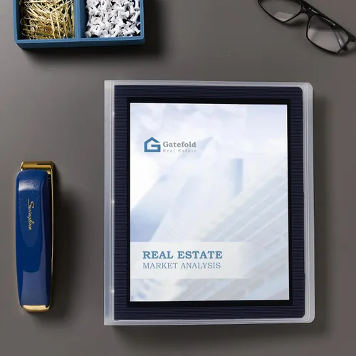 Vista 7 de Avery Flexi-View - Carpeta de 3 anillas, anillos redondos de 1.5 pulgadas, 1 carpeta negra For Everyday School, Home and Office Use, Preprinted