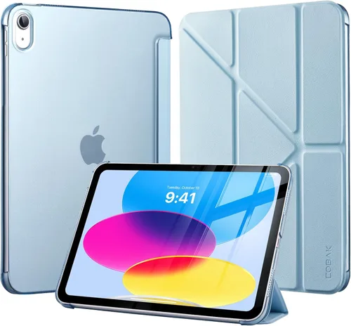 Vista 60 de CoBak Funda para iPad (A16) 11ª generación de 11 pulgadas 2025, iPad de 10.9 pulgadas 2022, funda protectora delgada con carcasa trasera translúcida