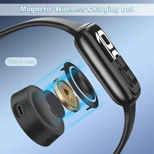 Vista 3 de Adaptador de cargador magnético USB-C para Apple Watch, estación de carga inalámbrica portátil mejorada para iWatch Series 11 10 9 8 7 6 Ultra2 SE