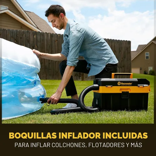 Vista 8 de Vacmaster Professional 4 galones, 24V MAX aspiradora inalámbrica húmeda/seca para taller con batería de 4.0Ah - DVTB244 0201