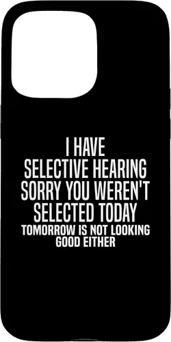 Vista 28 de iPhone 16 Funny Sarcastic Humor Quote Joke Saying Gifts for Men Women Case