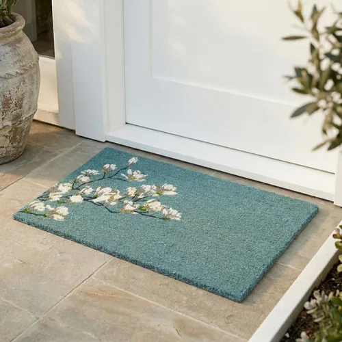 Vista 45 de Fab Habitat Tapete tejido a mano Tapete de entrada para patio, puerta de entrada Decorativo para todas las estaciones