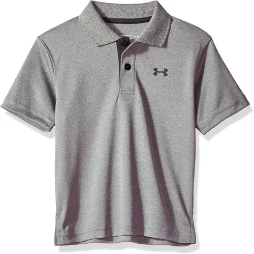 Vista 3 de Under Armour Boys' Pre-School UA Match Play Polo 4 Gray Rojo