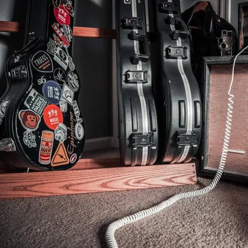 Vista 6 de String Swing CC29 estuche para guitarra plegable de madera dura