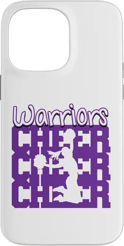 Vista 20 de Warriors Cheer Back to School Cheerleading Spirit P Case for iPhone XR
