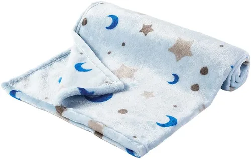 Vista 8 de Bunnikins & Clover Manta de Bebé de Franela de Felpa Ligera Súper Suave para Niños y Niñas, Manta de Lactancia de Forro Polar Floral para Niños