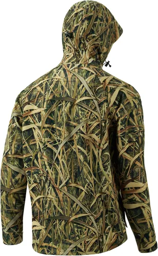 Vista 27 de BASSDASH Walker - Chaquetas transpirables e impermeables para pesca y caza con tela exterior silenciosa para hombres y mujeres en 7 tamaños