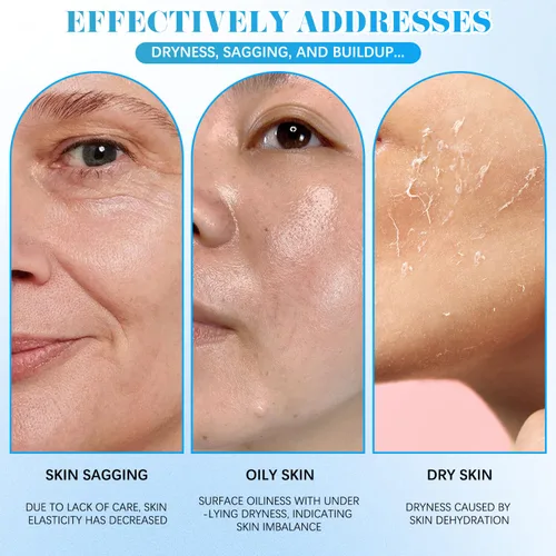 Vista 6 de Colágeno polipeptídico, crema de esencia elástica de colágeno polipéptido, loción reafirmante y lifting micromolecular para tensar la piel