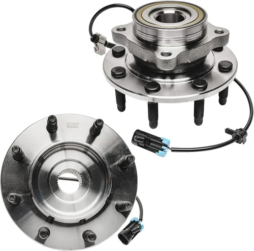Vista 136 de Detroit Axle - Rotores de freno para Ford 2013-2019 Explorer Taurus Flex Lincoln MKT MKS, rotores de freno de disco ranurados perforados de repuesto