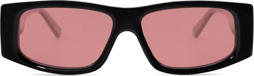 Vista 31 de SOJOS Gafas de sol polarizadas rectangulares Y2K de moda para mujeres y hombres, gafas de sol rave de diseñador de moda SJ2228