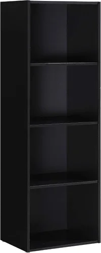 Vista 7 de Hodedah Import - Estantería con 3 estantes, haya