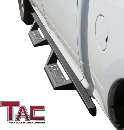 Vista 2 de TAC Sidewinder - Estribos compatibles con 2009-2018 Ram1500 Crew Cab 2019-2024 Ram1500 Classic (excepto modelos diésel de cabina de chasis) 4