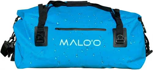 Vista 10 de Malo’o Bolsa de lona impermeable seca, Bolsa de equipo resistente de cubierta enrollable impermeable con correas para el hombro y bucles Molle