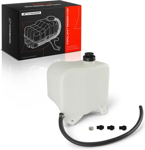Vista 10 de A-Premium Tanque de depósito de recuperación de desbordamiento de refrigerante del motor [con tapa y tubería] Compatible con vehículos Chevrolet