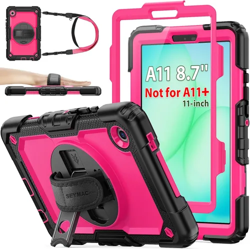 Vista 30 de SEYMAC stock Funda para Samsung Galaxy Tab A8 de 10.5 pulgadas, funda de protección contra caídas de cuerpo completo con protector de pantalla