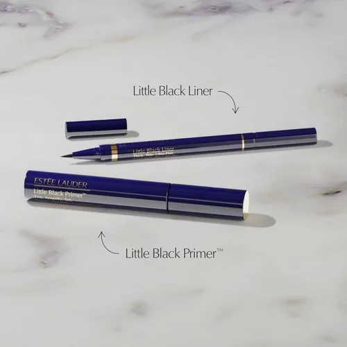 Vista 2 de Estée Lauder Little Black Primer™ Tint. Amplify. Set Base de pestañas negra de larga duración, 0.2 onzas líquidas