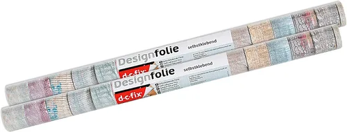 Vista 2 de d-c-fix 346-0610-2PK - Película autoadhesiva decorativa, Río, rollo de 17 x 78 pulgadas, paquete de 2