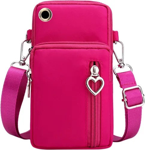 Vista 2 de Bolso pequeño para mujer bolso de hombro cruzado bolso de mano para teléfono celular bolso de mano para mujeres y niñas