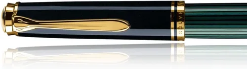 Vista 3 de Pelikan Pluma estilográfica M400 B Premium Plume Negro/Greem