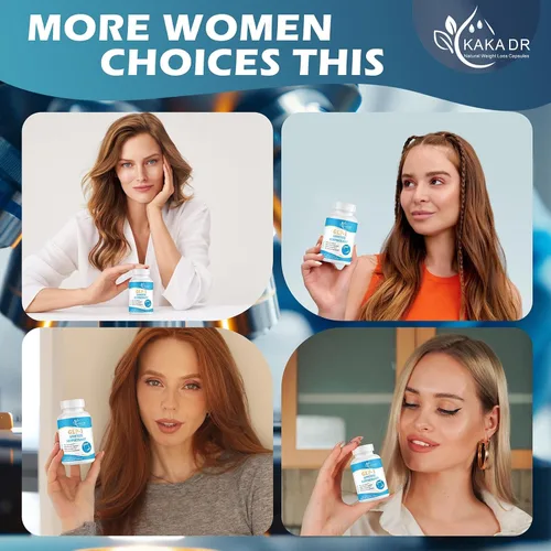 Vista 6 de GLP-1 Suplemento supresor del apetito píldoras de pérdida de peso para mujeres, nuevo quemador de grasa del vientre para mujeres Potenciador