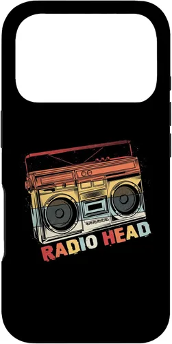 Vista 30 de Funda vintage de Radio In Head Music Matching Band Cassette Player para iPhone 16