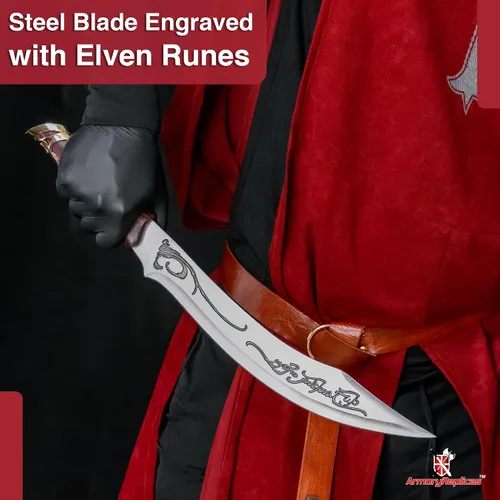 Vista 5 de Colección de dagas de fantasía y medieval de Armory Replicas™ – Élfica, Templaria, Ranger, Rompe-espada y más