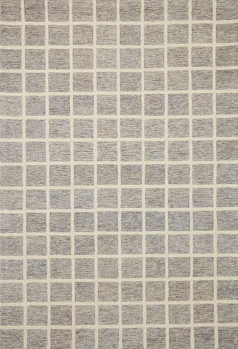 Vista 18 de Loloi Chris Loves Julia Polly Collection POL-03 - Alfombra de acento rectangular de 2 pies 3 pulgadas x 3 pies 9 pulgadas, color añejo/niebla