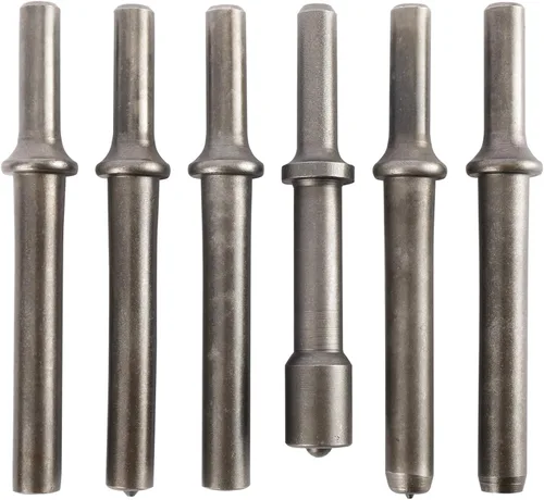 Vista 5 de YaeCCC Martillo neumático de remache de aire para alisado resistente, martillo de aire de acero, cincel, martillo neumático para remache medio hueco