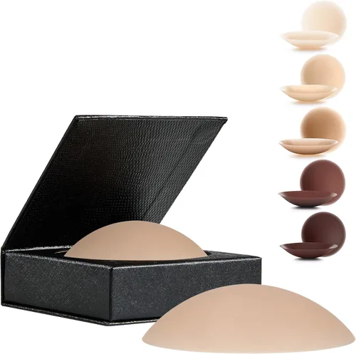 Vista 9 de NIPPIES - Cubiertas para los pezones de la mujer, parches adhesivos de silicona con caja para viajar