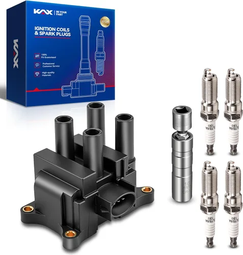 Vista 95 de Bobina de encendido KAX UF434 1 paquete Compatible con Impala, Equinox, G6, Malibu, Silverado 1500, Uplander, Torrent, Lucerne, Express 1500, Sierra