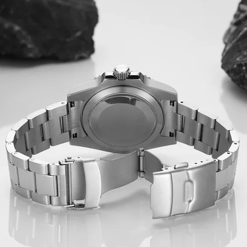 Vista 5 de ADDIESDIVE Automatic Dive Watch for Men Steel Band Waterproof Diver 200M Japan NH35A Movement