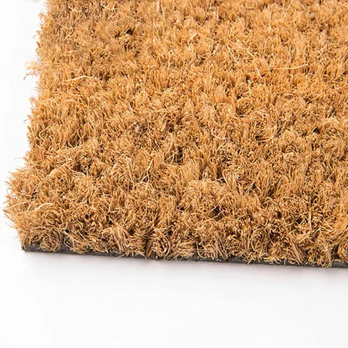 Vista 5 de Doormat Sweet Summer Time Entryway Outdoor Coir Door Mat Heavy Duty PVC Backing Non Slip Natural Coconut Brown Pad Home Decor 24x35inch