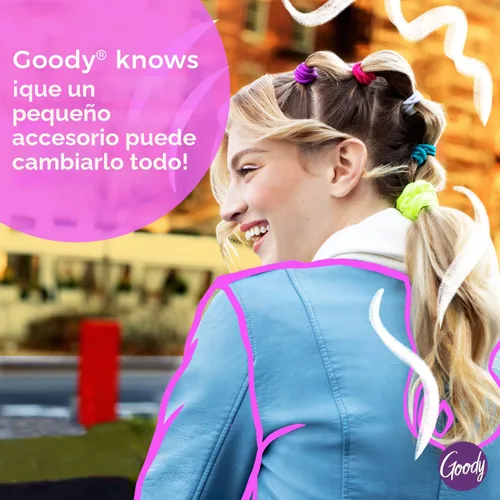 Vista 5 de Goody Ouchless - Diademas para la cabeza, 5 unidades, colores surtidos, elegantes y ligeras, delgadas, de tela sin daños para mujeres y hombres
