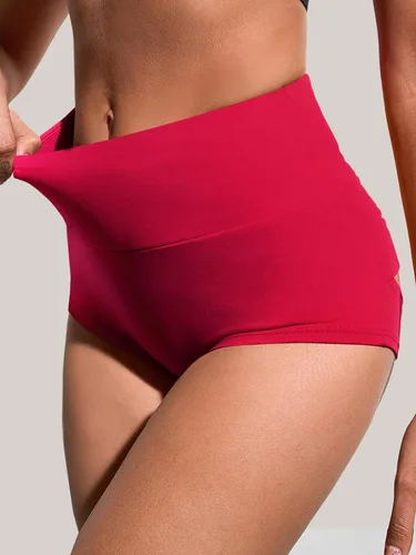 Vista 2 de BZB - Shorts de corte con detalles fruncidos para mujer, pantalones cortos de yoga con realce de glúteos, pantalones de gimnasio de talle alto