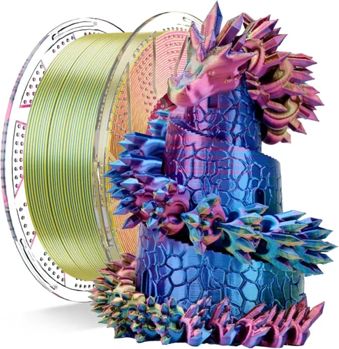 Vista 51 de Conjure PETG Rainbow - Filamento para impresora 3D, 2.2 libras Arco iris-2.2 lbs
