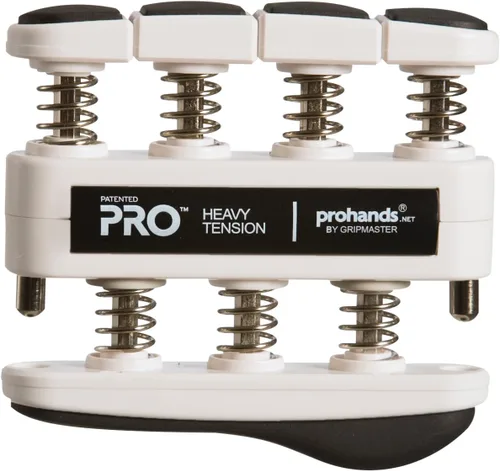 Vista 10 de Prohands PRO Ejercicio de Mano, Ejercitador de Dedos (Fortalecedor de Agarre de Mano), con Resorte, Sistema de Pistón de Dedos, Aislamiento