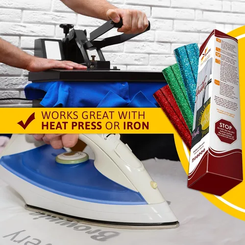 Vista 37 de Firefly Craft - Lámina de vinilo 3D de transferencia de calor, vinilo HTV grueso de 3 dimensiones, para planchar para usar con Cricut y Silhouette