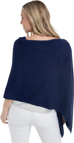 Vista 3 de CLAUDIA NICHOLE by Alashan Poncho estilo vestido, 100% cachemira