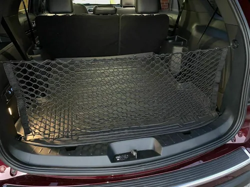 Vista 4 de Red de carga de maletero estilo sobre extensible para Toyota Chevy GMC Ford KIA