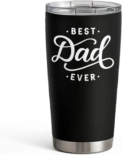Vista 9 de SANDJEST Vaso con aislamiento para viajes, el mejor set de regalo para el mejor abuelo de todos, para papá, abuelo - Taza de 20 oz - Gran regalo