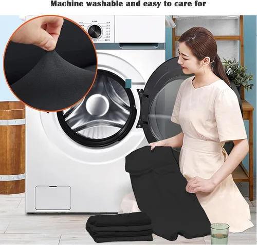 Vista 2 de DHXYZZB Funda para silla de computadora de oficina, repuesto universal, extraíble, giratoria, elástica, resistente, funda para silla de escritorio