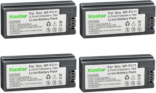 Vista 6 de Kastar Paquete de 1 batería NP-FC11 de 3.7 V 1100 mAh de repuesto para Sony Cybershot DSC-P5, Cybershot DSC-P7, Cybershot DSC-P8, Cybershot DSC-P8E
