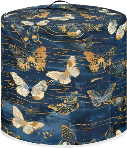 Vista 36 de Funda para freidora de aire para olla a presión eléctrica de 3 cuartos de galón con bolsillo, cubierta a prueba de polvo para electrodomésticos