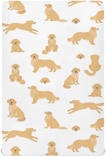 Vista 17 de English Bulldog - Sábanas transpirables para colchón de cuna, suaves y transpirables de 39 x 27 x 5 pulgadas Color: 12