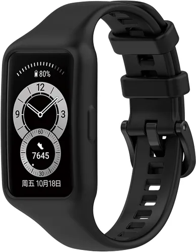 Vista 18 de Senter Correa de repuesto de goma suave de liberación rápida para Huawei Band 7 Smart Watch 10 pzas